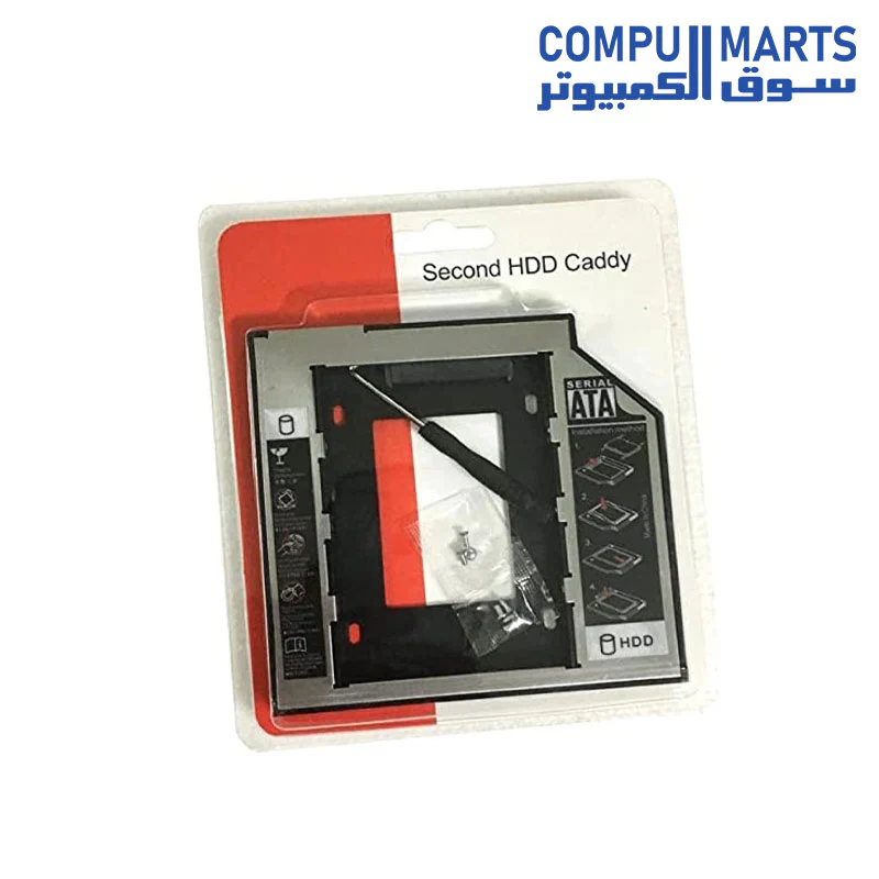 2.5in Mechanical Ssd Drive Bracket SATA3 2nd Hdd Ssd Hard Disk Caddy 12.7mm - Image 4