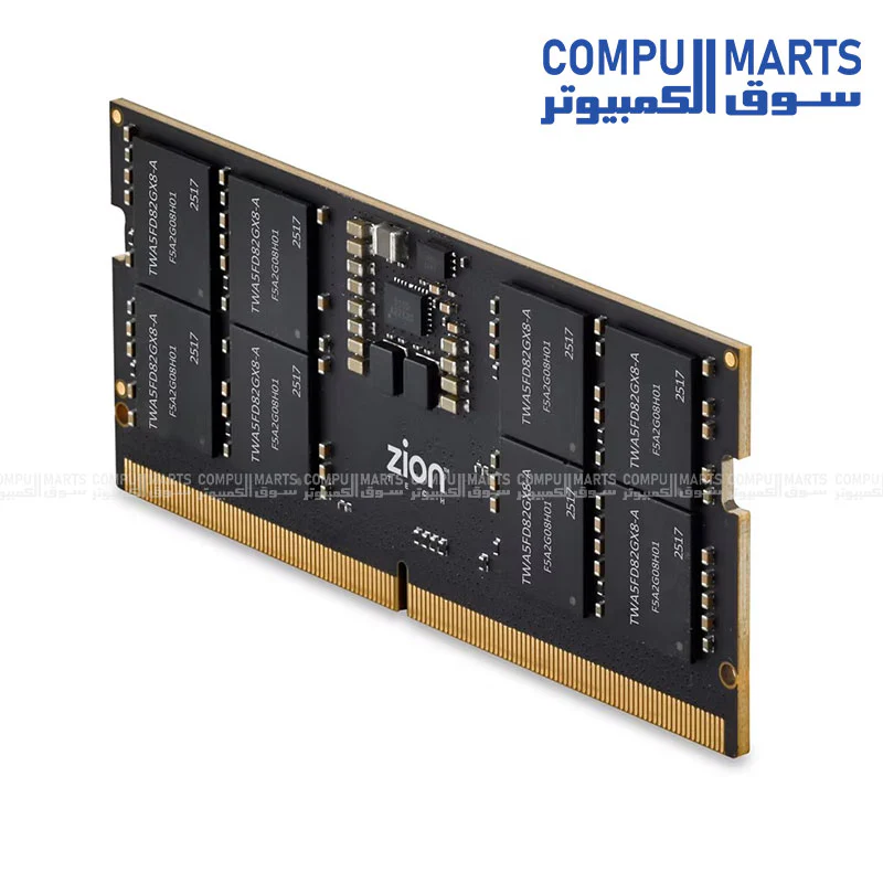 ZION 32GB DDR5 5600MHz SO-DIMM Laptop RAM ZM32GSD560 – CL16, 1.1V, 262-Pin, Non-ECC, Unbuffered, 3-Year Warranty - Image 3
