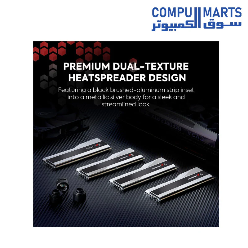 G.Skill 32GB  DDR5 Trident Z5 RGB 5600MHz CL40 1.20V Dual Channel Kit 2x 16GB Silver by G.Skill - Image 4