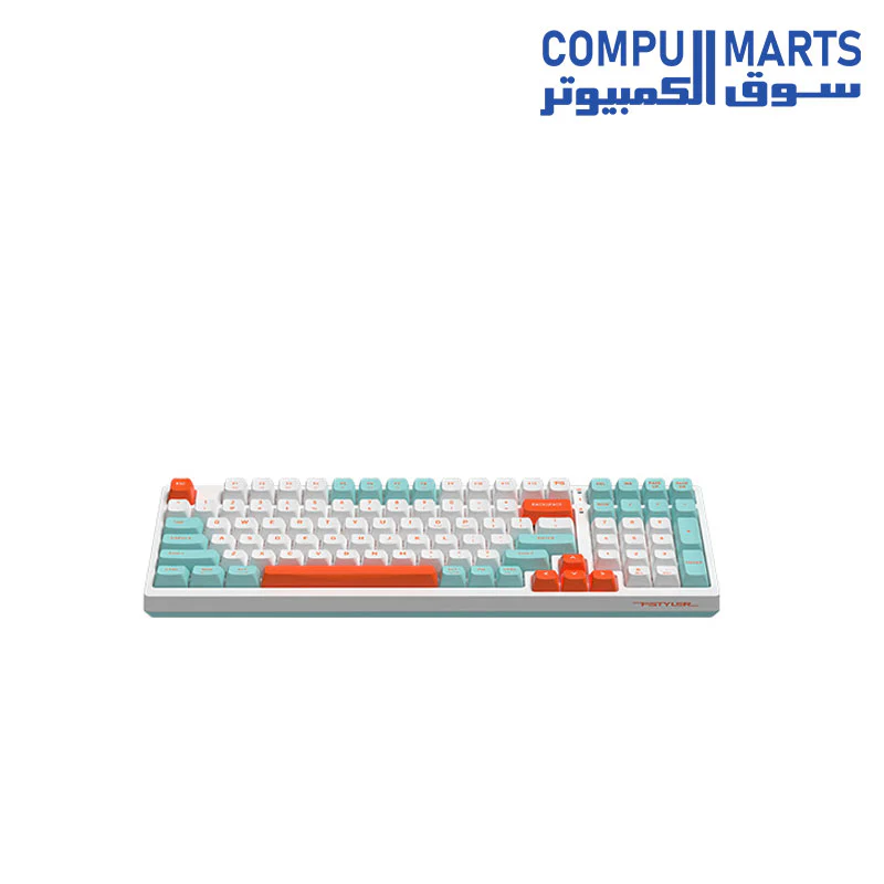 A4Tech Fstyler KB-FS300 Wireless Mechanical Keyboard – Hot-Swappable Switches, Sleek Design, High Performance - Image 6