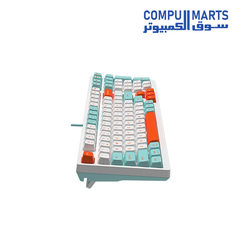A4Tech Fstyler KB-FS300 Wireless Mechanical Keyboard – Hot-Swappable Switches, Sleek Design, High Performance - Image 7
