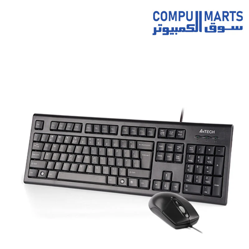 A4Tech KRS-8572 USB Keyboard and Mouse Combo - Image 3