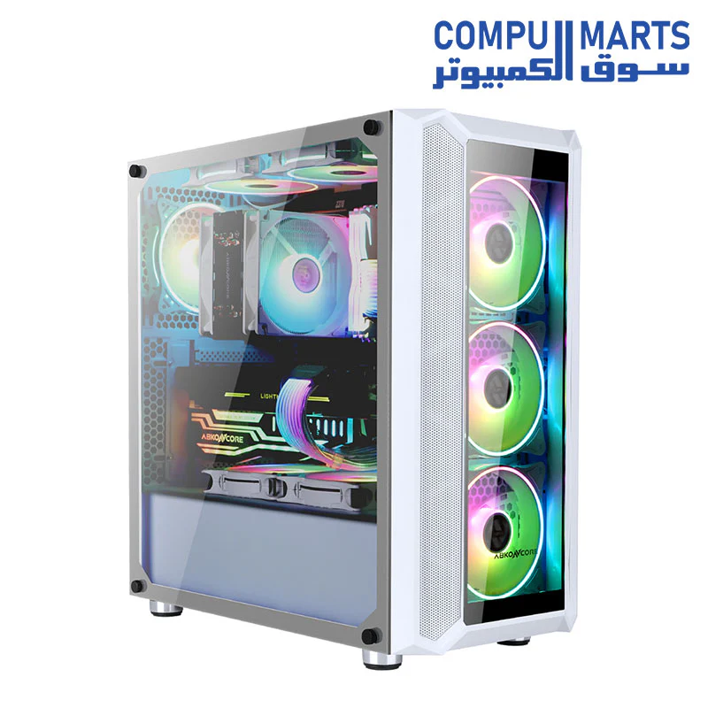 ABKONCORE Helios H301G Middle Tower Case - Image 3