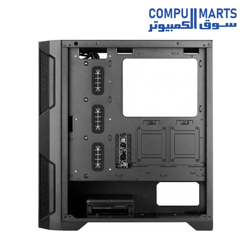 ABKONCORE Helios H500G 200mm RGB Fans & 120mm HR120 RGB Fan, Two Side Tempered Glass Case - Image 6