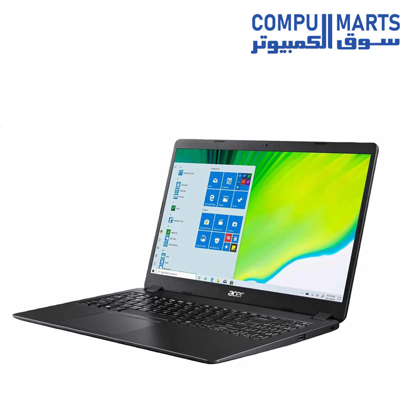 Acer Aspire 3 A315-56-33SX Laptop Intel Core i3-1005G1 4GB RAM 1TB HDD 15.6-inch FHD Intel Graphics DOS Shale Black 2 Years Warranty - Image 2