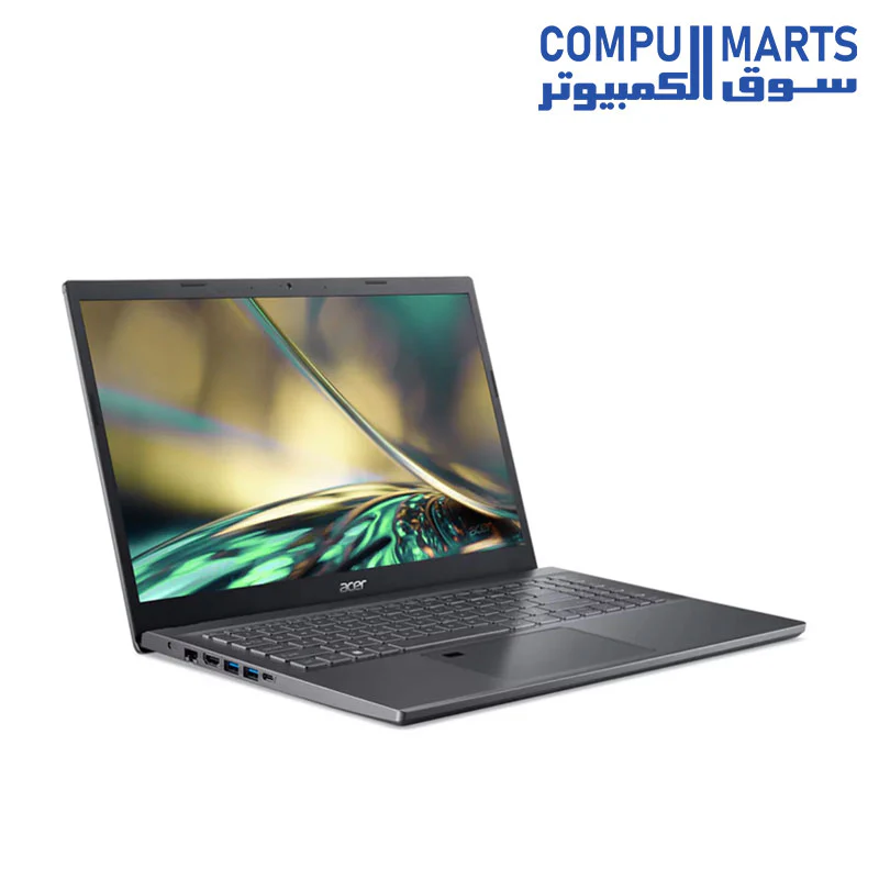 Acer Aspire 5 A515-57-55KJ Slim Business Laptop – Intel Core i5-12450H – 8GB RAM – 512GB PCIe SSD – Intel UHD Graphics – Fingerprint Sensor – 15.6 Inch FHD IPS – DOS - Image 3