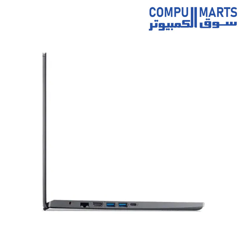 Acer Aspire 5 A515-57-55KJ Slim Business Laptop – Intel Core i5-12450H – 8GB RAM – 512GB PCIe SSD – Intel UHD Graphics – Fingerprint Sensor – 15.6 Inch FHD IPS – DOS - Image 6