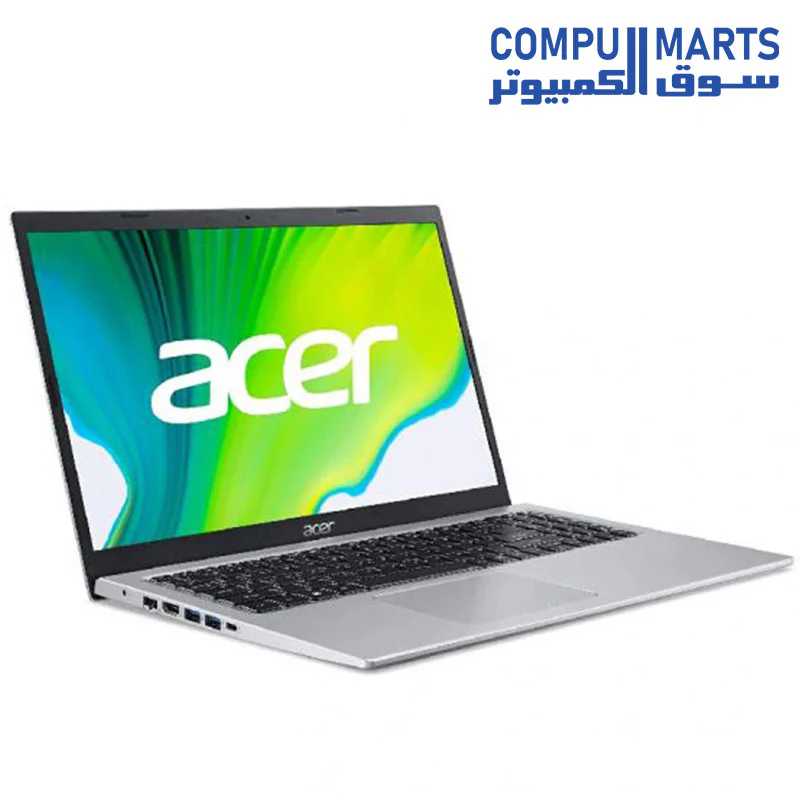 Acer Aspire 5 Intel Core i7-13620H LAPTOP , 8GB Ram, 512GB SSD, UHD, 15.6 FHD, Win11, a515-58m-74rk - Silver - Image 2