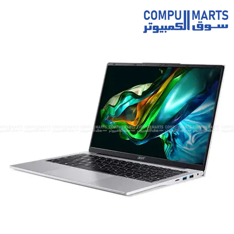 Acer Aspire Lite 14 AL14-31P-36BE – Intel Core 3-N355 / 8GB RAM / 512GB SSD / 14" FHD / Windows 11 – Pure Silver - Image 3