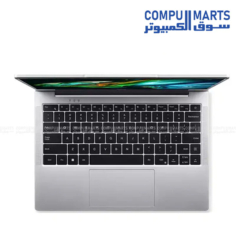 Acer Aspire Lite 14 AL14-31P-36BE – Intel Core 3-N355 / 8GB RAM / 512GB SSD / 14" FHD / Windows 11 – Pure Silver - Image 4