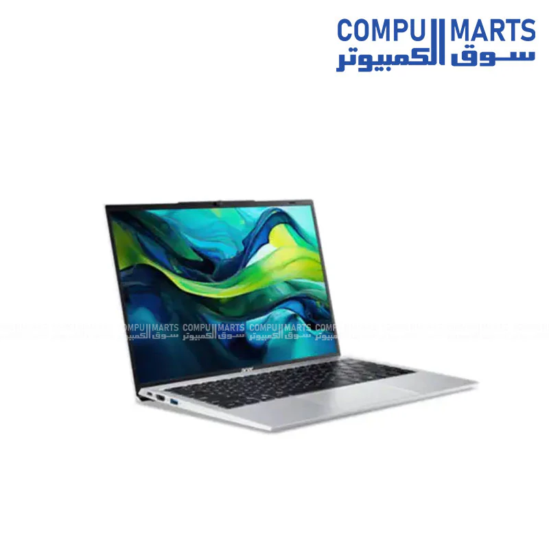Acer Aspire Lite AL14 – 14" FHD IPS Laptop, Intel Core i5-1334U, 8GB RAM, 512GB SSD, Intel Iris UHD – Windows 11 (Light Silver) - Image 2
