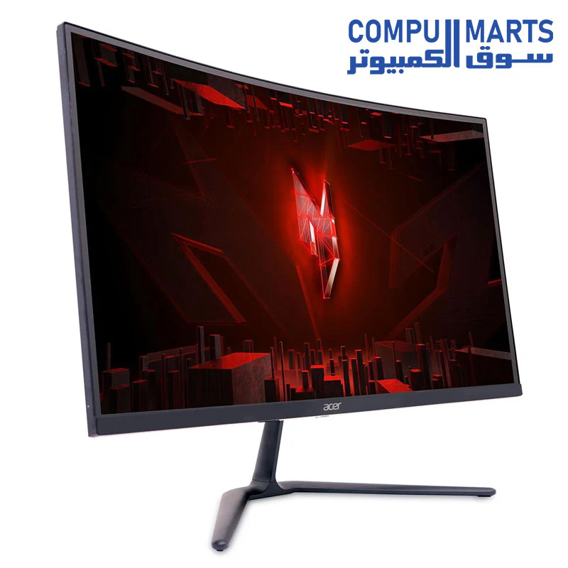 Acer Nitro N82E16824011518 27" 280Hz Curved Full HD with AMD FreeSync Premium Technology 1ms with both Display Port and HDMI Port Gaming Monitor ED270 Zbmiipx - Image 2