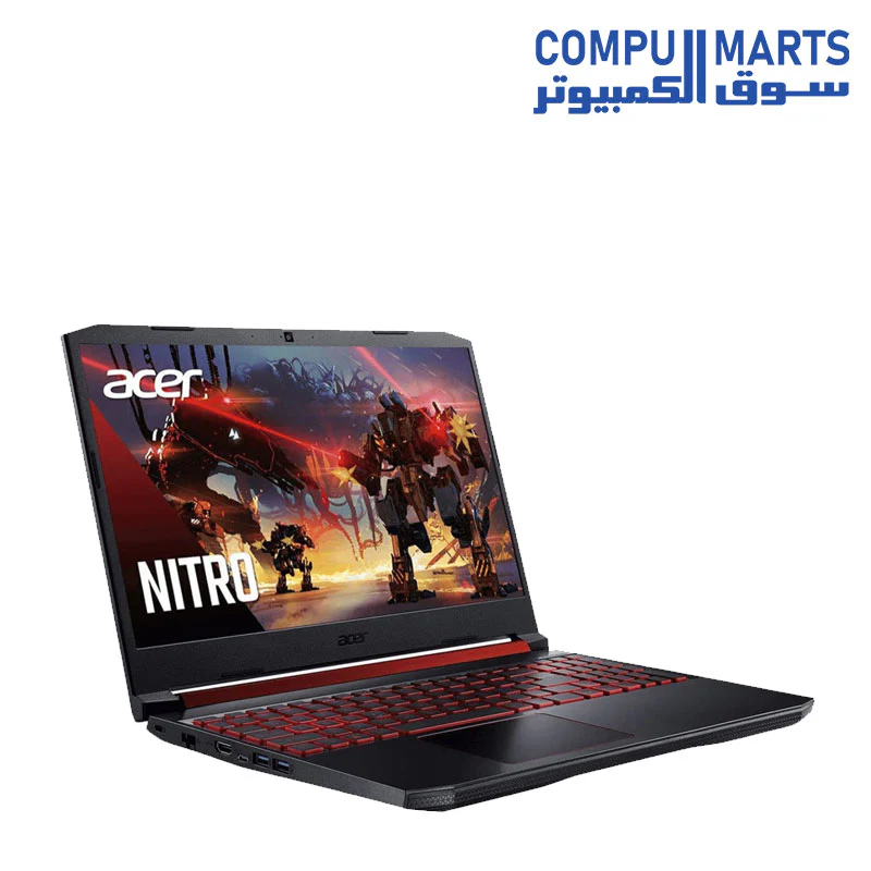 Acer Nitro 5  Intel Core i7-11800H - 16GB DDR4 -1TB SSD-4GB Nvidia RTX 3050-15.6" FHD 144Hz IPS- Black - Image 2