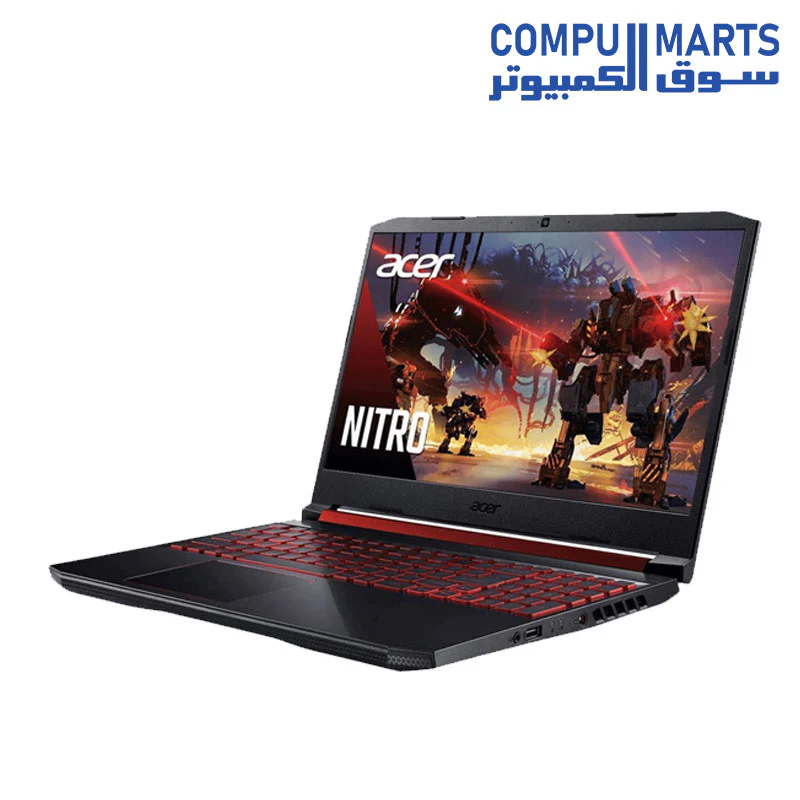 Acer Nitro 5  Intel Core i7-11800H - 16GB DDR4 -1TB SSD-4GB Nvidia RTX 3050-15.6" FHD 144Hz IPS- Black - Image 4