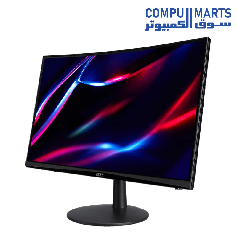 Acer Nitro ED240Q Pbmiipx 23.6" Full HD VA 1500R Curved Gaming Monitor 165Hz Refresh Rate 1ms (VRB) - Image 3