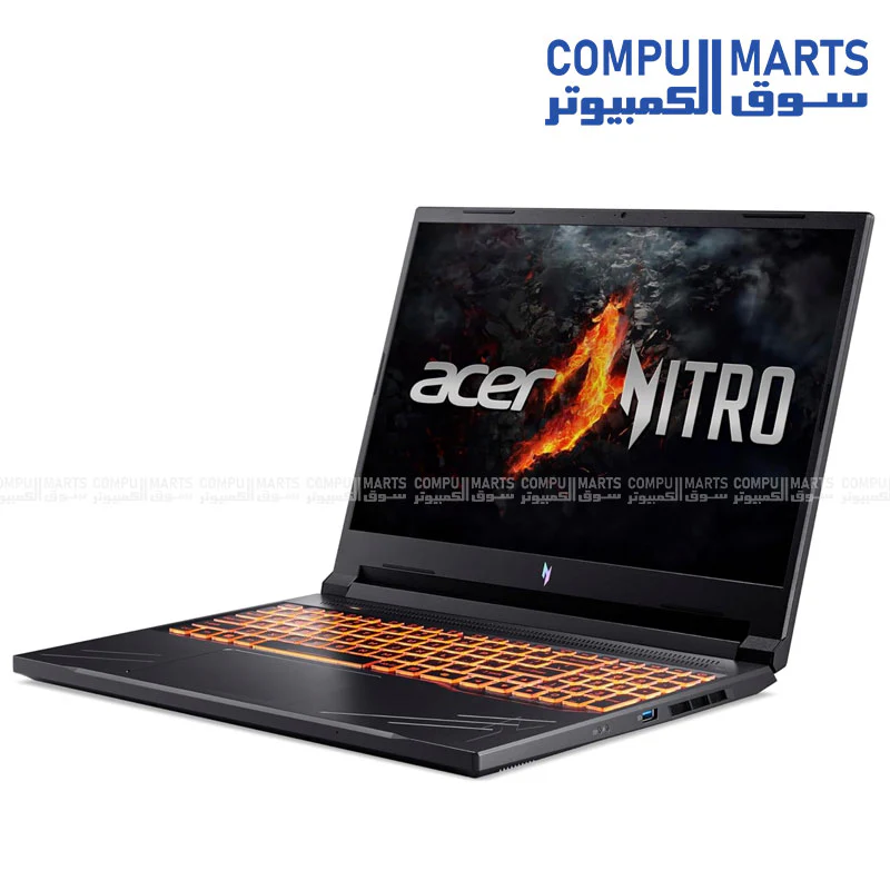 Acer Nitro V ANV16 Gaming Laptop-AMD Ryzen 7-8845HS, 16GB RAM-512GB SSD NVIDIA GeForce RTX 4050 6GB-16" WUXGA-165 Hz win 11 - Image 3