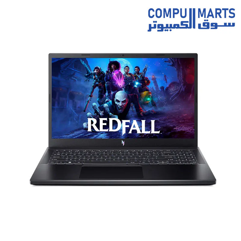 Acer Nitro V 15 ANV15-51-54L8 Laptop (Intel Core i5-13420H - 8GB Ram - M.2 NVMe 512GB - Nvidia RTX 3050 6GB - 15.6 Inch FHD IPS 144Hz) - Obsidian Black - Image 2