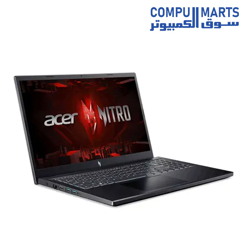 Acer Nitro V 15 ANV15-51-755S Laptop (Intel Core i7-13620H - 16GB Ram - M.2 NVMe 512GB - Nvidia RTX 4050 6GB - 15.6 Inch FHD IPS 144Hz) - Obsidian Black - Image 3