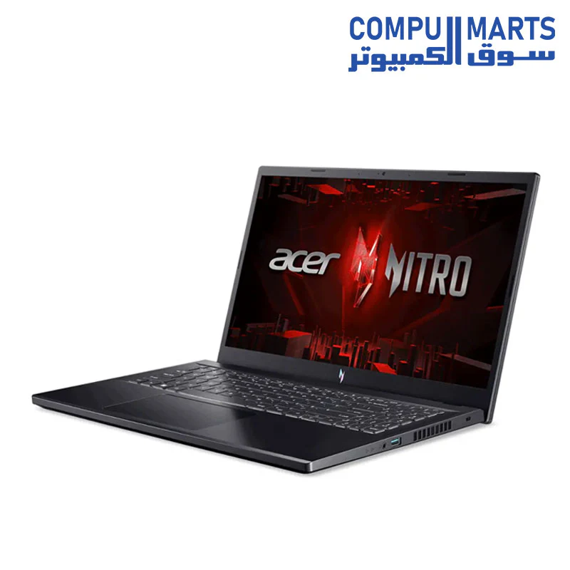 Acer Nitro V 15 ANV15-51-755S Laptop (Intel Core i7-13620H - 16GB Ram - M.2 NVMe 512GB - Nvidia RTX 4050 6GB - 15.6 Inch FHD IPS 144Hz) - Obsidian Black - Image 4