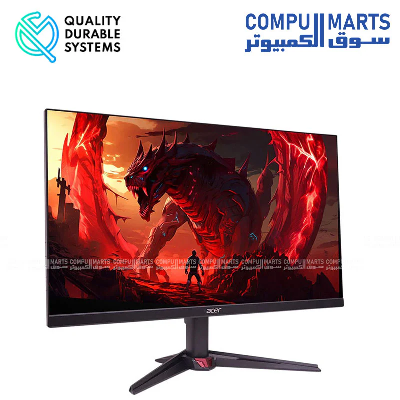Acer Nitro VG270U Z1 27” QHD Gaming Monitor- VG270U Z1BMIIPXr Fast IPS, 270Hz, 1ms, FreeSync, G-SYNC Compatible - Image 2