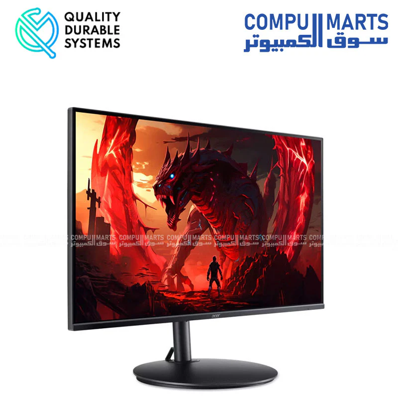 Acer Nitro XF240Y W3BIIPH 24” Gaming Monitor – FHD 1920×1080, Fast IPS, 240Hz, 1ms, AMD FreeSync, NVIDIA G-SYNC Compatible - Image 2