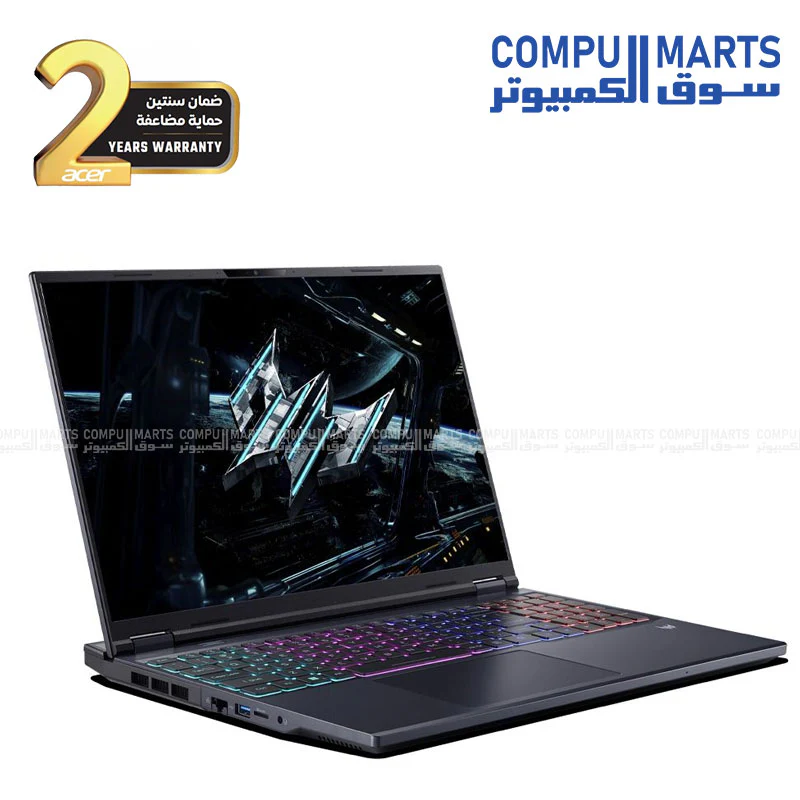Acer Predator Helios Neo 16 NH.QNNEM.003 – Intel Core i7-14650HX, 16GB DDR5, 512GB NVMe SSD, NVIDIA RTX 4060 8GB 140W, 16″ WUXGA IPS 165Hz, Windows 11 - Image 3