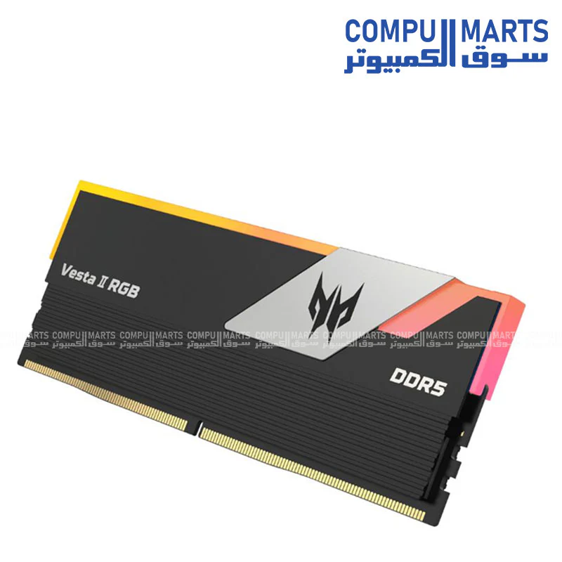 Acer Predator Vesta II RGB DDR5 32GB (16GBx2) 6000MHz CL36 PC5-48000 Memory - Image 2