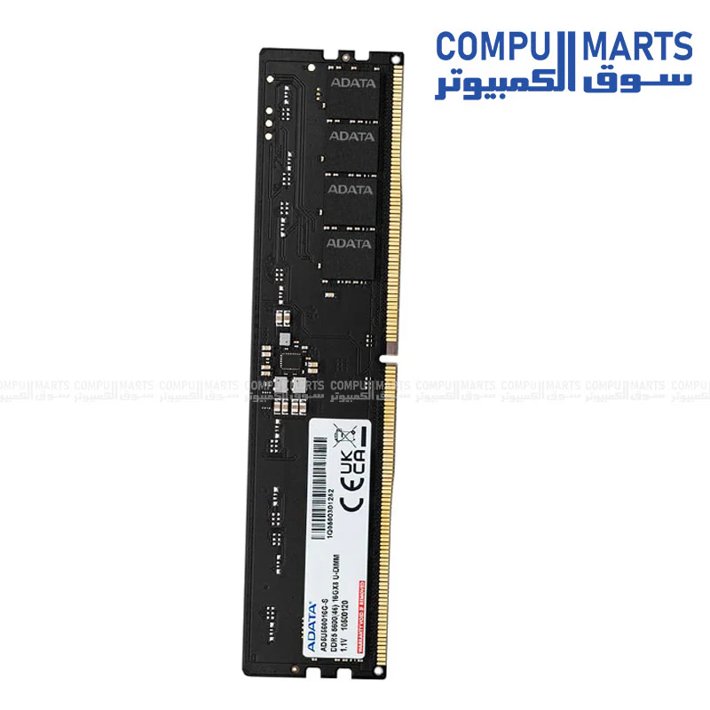 ADATA 16GB DDR5 5600MHz UDIMM Desktop RAM – CL46, 1.1V - Image 3