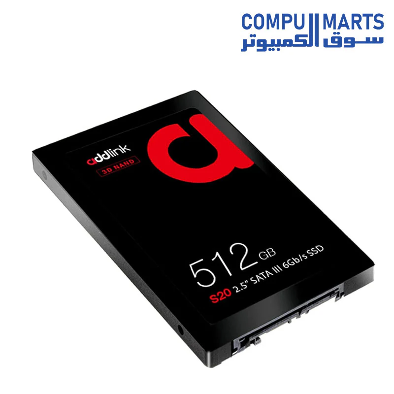 Addlink S20 256GB-512GB-1TB 2.5" SATA III 6Gb/s 3D Nand SSD - Image 2