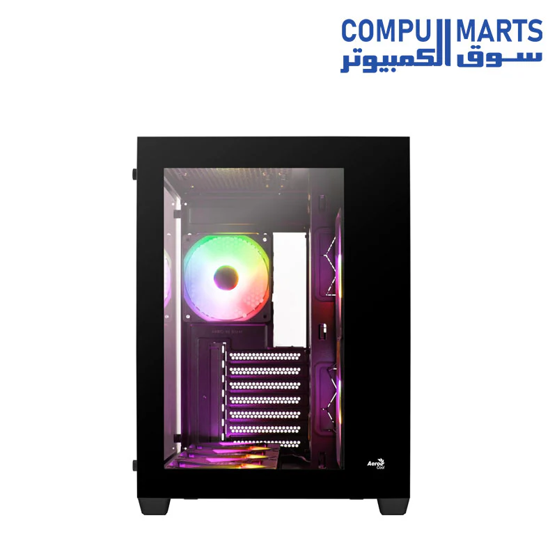 Aerocool Dryft-G-BK-v2 Glass Edition - Image 2