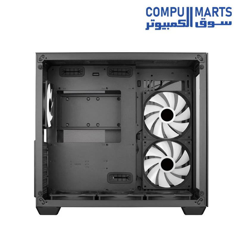 Aerocool Dryft-G-BK-v2 Glass Edition - Image 4