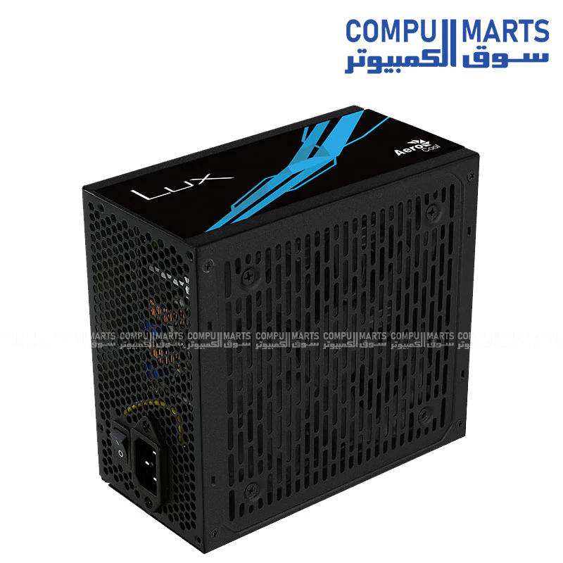 Aerocool LUX 750W Power Supply Unit – 80Plus Bronze Certified, Silent Fan, Flat Cables - Image 2