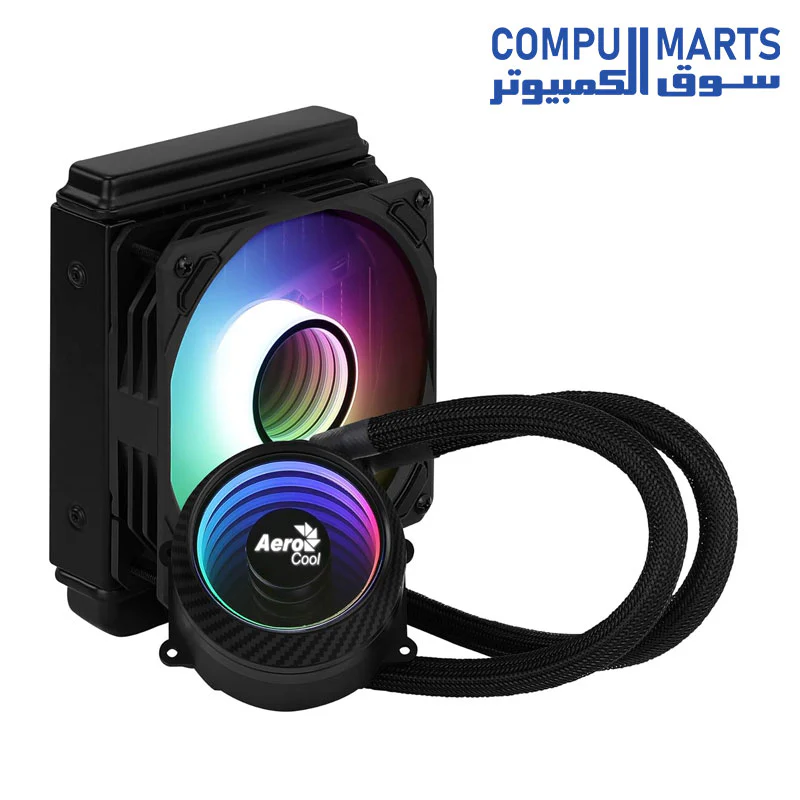 AEROCOOL Mirage L120 120MM ARGB LIQUID COOLER - Image 3