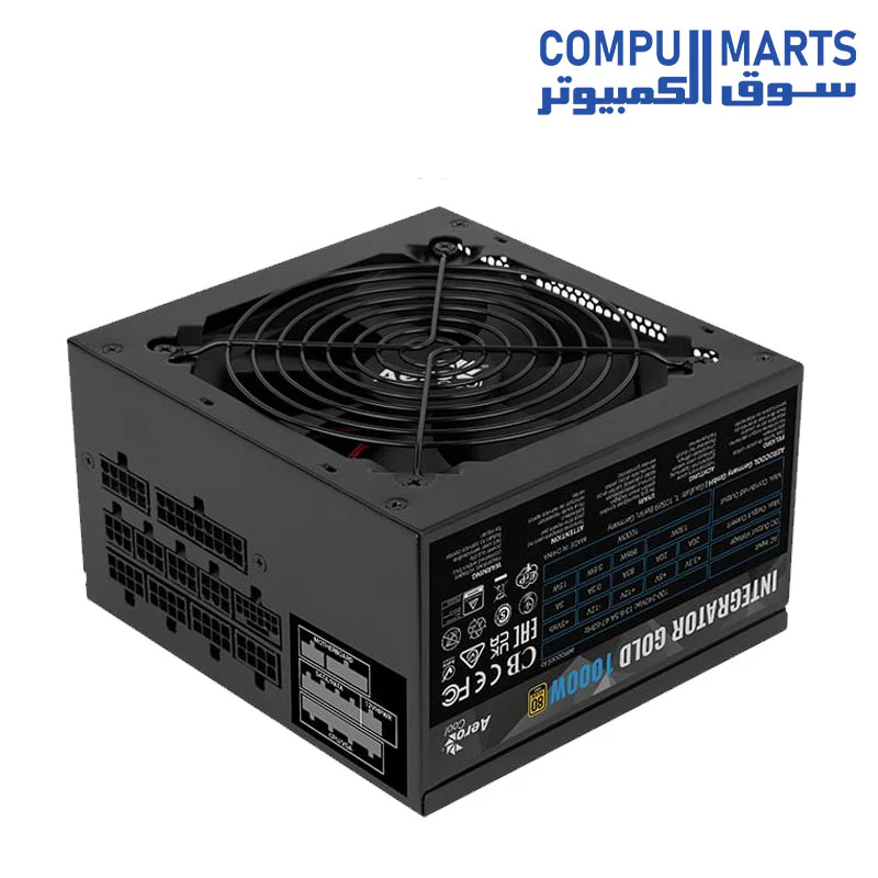 AeroCool Power supply Integrator Gold 1000W 80 PLUS GOLD FULLY MODULAR PSU - Image 2