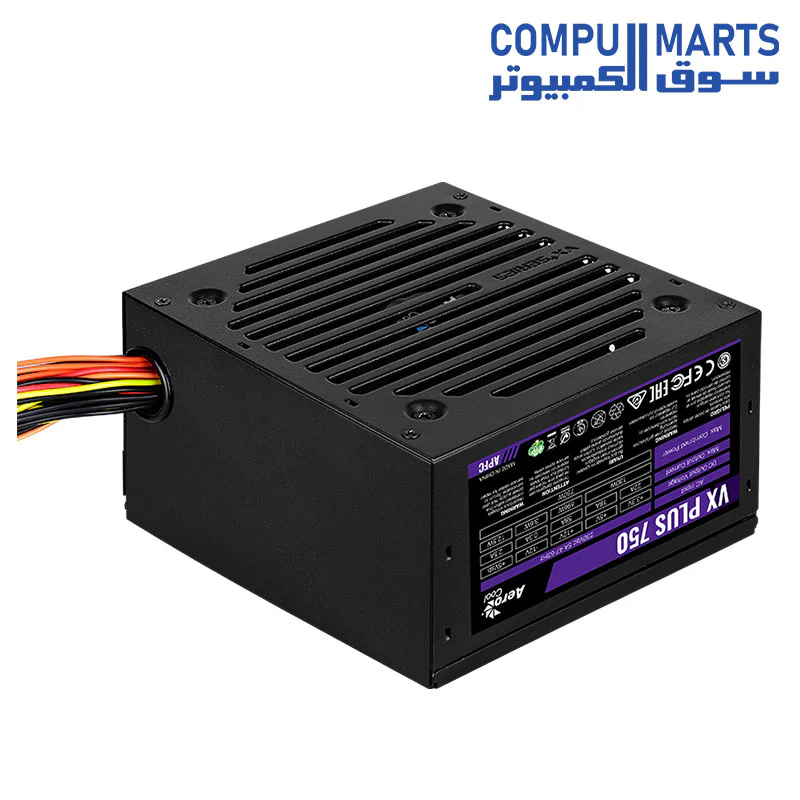 AeroCool power supply VX PLUS 750W 230V APFC UK Box - Image 4