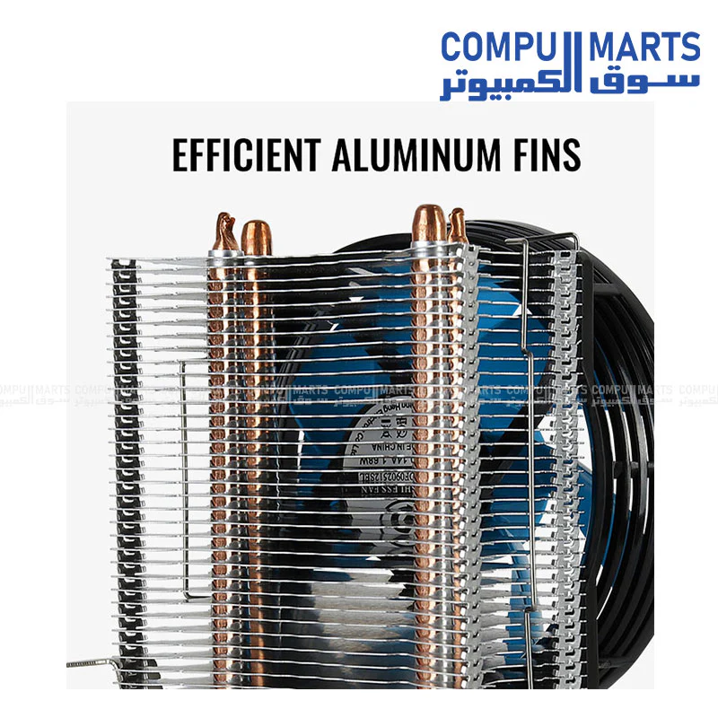 Aerocool Verkho 2 – 90 mm PWM CPU Cooler - Image 3