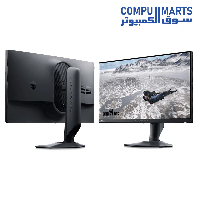 Alienware AW2524HF Gaming Monitor - 24.5-inch (1920x1080) 500Hz (Overclock) 0.5ms Display, Height/Tilt/Swivel/Pivot Adjustability, Black - Image 4