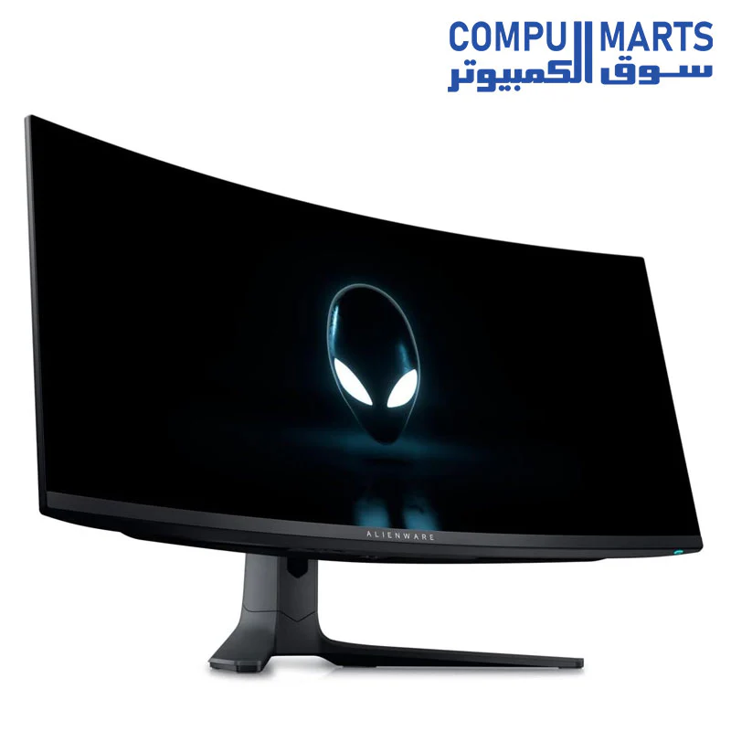 Alienware AW3423DWF 34 Inch QD-OLED (3440 x 1440) Curved Gaming Monitor, 165Hz, 0.1ms, AMD Free-Sync, VESA AdaptiveSync, HDMI, DP x2, USB-A x4 - Image 3