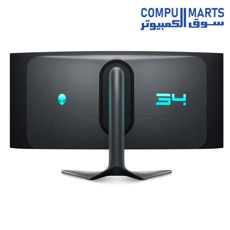 Alienware AW3423DWF 34 Inch QD-OLED (3440 x 1440) Curved Gaming Monitor, 165Hz, 0.1ms, AMD Free-Sync, VESA AdaptiveSync, HDMI, DP x2, USB-A x4 - Image 6