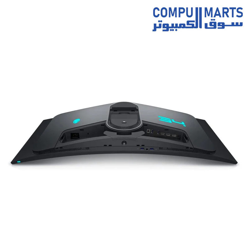 Alienware AW3423DWF 34 Inch QD-OLED (3440 x 1440) Curved Gaming Monitor, 165Hz, 0.1ms, AMD Free-Sync, VESA AdaptiveSync, HDMI, DP x2, USB-A x4 - Image 7
