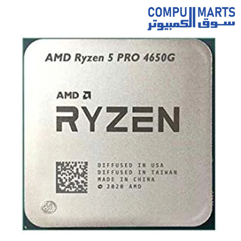 AMD Ryzen 5 PRO 4650G Processor 7nm 3.7Ghz 6 cores 12 Threads Processor - Image 3