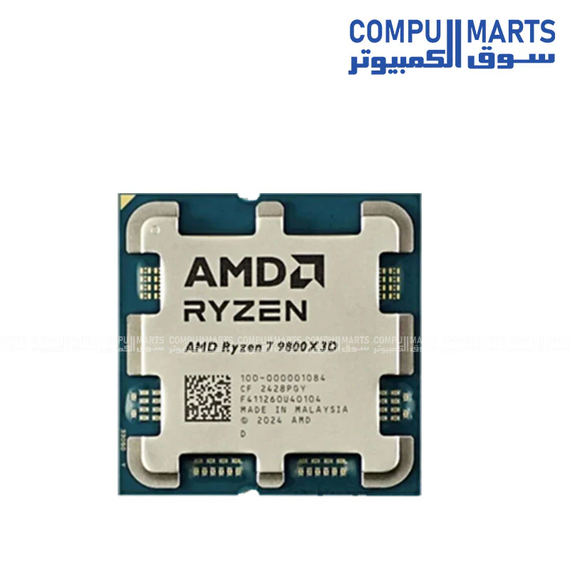 AMD Ryzen 7 9800X3D 8 Cores- 16 Threads Desktop Processor - Image 2