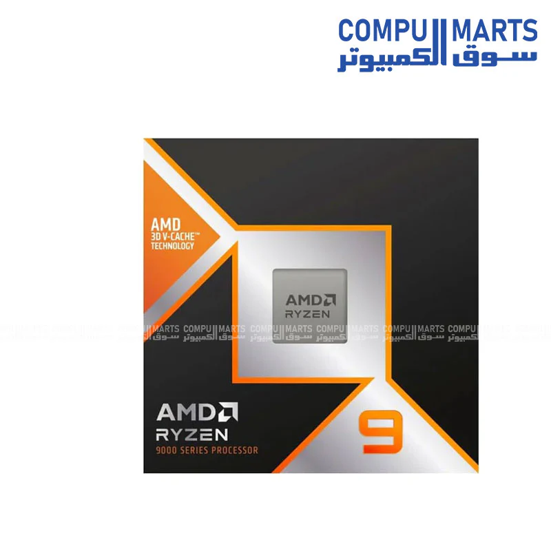 AMD Ryzen 9 9900X3D Desktop Processor – 12-Core, 24-Thread, Up to 5.5GHz, 128MB L3 Cache - Image 2