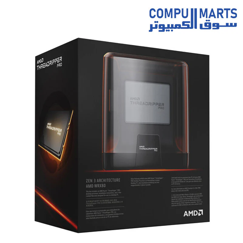 AMD Ryzen Threadripper PRO 5965WX, 24-core, 48-Thread Desktop Processor - Image 2