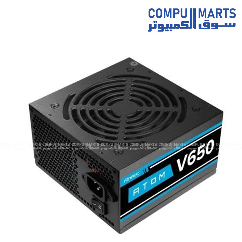 Antec Atom V650 650W Power Supply – Non-Modular | High Efficiency - Image 2