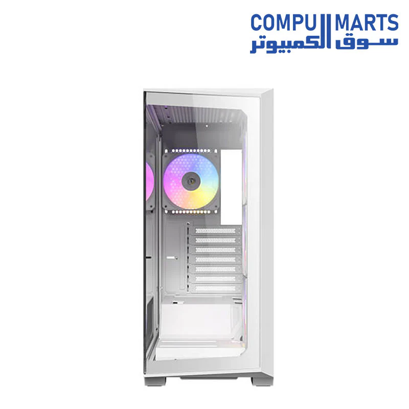 Antec C3 ARGB, 3 x 120mm & 1 x 120mm ARGB PWM Fans Included, 360mm Radiator Support, Mid-Tower ATX PC Case - Image 7