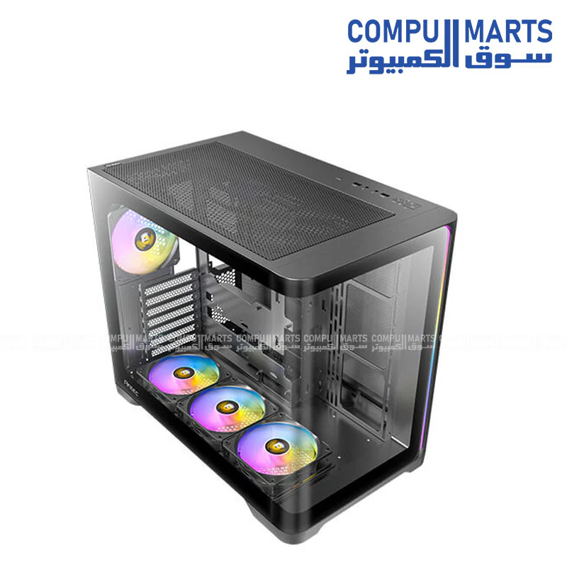 Antec C5 Curved Gaming Case Black – 4 ARGB Fans - Image 4