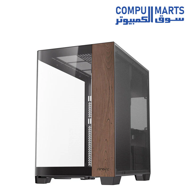 Antec C8 Curve Wood, Fans not Included, Wooden Front Panel, Super Wide Angle Single Curved Glass - Image 2
