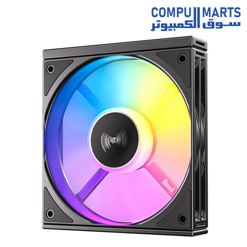 Antec Connect C120 ARGB 120mm 4-pin PWM | LED: 3-pin Vibration Absorbing and Anti-Noise Pads Easy Assemble 3pack Case Fans - Image 4
