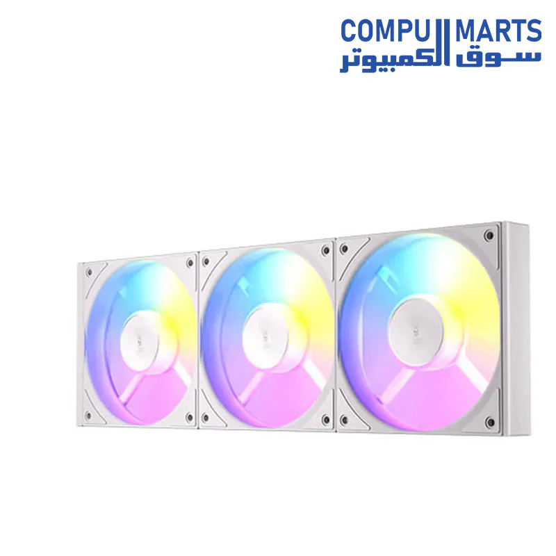 Antec CONNECT C120R REVERSE ARGB PWM Fan 120mm – 3-Pack, Hydraulic Bearing, 800–1800RPM, 43.2 CFM (C120R ARGB_3PK) - Image 2